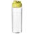 H2O Vibe 850 ml flip lid sport bottle, PET Plastic, PP Plastic, Transparent,Lime  