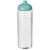 H2O Vibe 850 ml dome lid sport bottle, PET Plastic, PP Plastic, Transparent,aqua blue