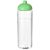 H2O Vibe 850 ml dome lid sport bottle, PET Plastic, PP Plastic, Transparent,Green  