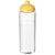 H2O Vibe 850 ml dome lid sport bottle, PET Plastic, PP Plastic, Transparent,Yellow  
