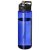 H2O Vibe 850 ml spout lid sport bottle, PET Plastic, PP Plastic, Blue, solid black