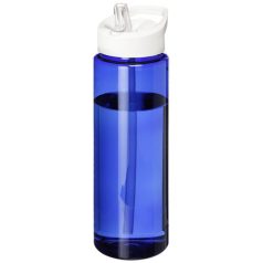   H2O Vibe 850 ml spout lid sport bottle, PET Plastic, PP Plastic, Blue,White