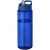 Sticla de apa, sport, 850 ml, 24.3xØ 7.35 cm, H2O, 20IUN0662, Albastru, PET, Polipropilena