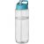 Sticla de apa, sport, 850 ml, 24.3xØ 7.35 cm, H2O, 20IUN0663, Transparent, Gri, PET, Polipropilena