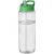 Sticla de apa, sport, 850 ml, 24.3xØ 7.35 cm, H2O, 20IUN0665, Transparent, Verde, PET, Polipropilena