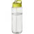 Sticla de apa, sport, 850 ml, 24.3xØ 7.35 cm, H2O, 20IUN0666, Transparent, Verde, PET, Polipropilena