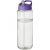 Sticla de apa, sport, 850 ml, 24.3xØ 7.35 cm, H2O, 20IUN0669, Transparent, Violet, PET, Polipropilena