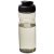 H2O Eco 650 ml  flip lid sport bottle, PCR Plastic, PP Plastic, Charcoal, solid black