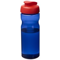   H2O Eco 650 ml  flip lid sport bottle, PCR Plastic, PP Plastic, Royal blue,Red  