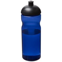   H2O Eco 650 ml dome lid sport bottle, PCR Plastic, PP Plastic, Blue, solid black