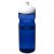 H2O Eco 650 ml dome lid sport bottle, PCR Plastic, PP Plastic, Blue,White