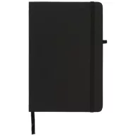   Agenda A5 cu pagini dictando, 96 foi, Everestus, 20IAN1817, Negru, Poliuretan