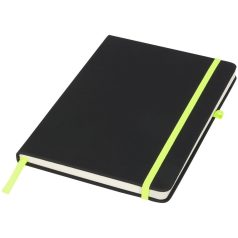   Agenda A5 cu pagini dictando, 96 foi, Everestus, 20IAN1821, Negru, Poliuretan