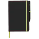 Set agenda A5 si Pix stylus, 96 foi dictando, Everestus, 20IAN1815, Negru, Poliuretan