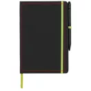 Set agenda A5 si Pix stylus, 96 foi dictando, Everestus, 20IAN1815, Negru, Poliuretan