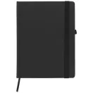 Agenda B5 cu pagini dictando, coperta cu elastic, Everestus, RA07, pu, negru