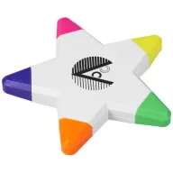 Solvig star highlighter, Polypropylene, White