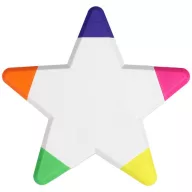 Solvig star highlighter, Polypropylene, White