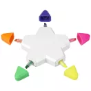Solvig star highlighter, Polypropylene, White