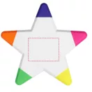 Solvig star highlighter, Polypropylene, White