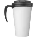 Cana de voiaj, 350 ml, 13,5x15,5xø9,5 cm, Brite-Americano, 20SEP0849, Polipropilena, Negru, Negru