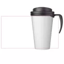Cana de voiaj, 350 ml, 13,5x15,5xø9,5 cm, Brite-Americano, 20SEP0849, Polipropilena, Negru, Negru