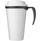 Cana de voiaj, 350 ml, 13,5x15,5xø9,5 cm, Brite-Americano, 20SEP0853, Polipropilena, Negru, Alb