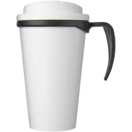   Cana de voiaj, 350 ml, 13,5x15,5xø9,5 cm, Brite-Americano, 20SEP0853, Polipropilena, Negru, Alb