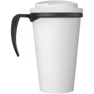   Cana de voiaj, 350 ml, 13,5x15,5xø9,5 cm, Brite-Americano, 20SEP0853, Polipropilena, Negru, Alb