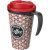 Cana de voiaj, 350 ml, 13,5x15,5xø9,5 cm, Brite-Americano, 20SEP0852, Polipropilena, Negru, Rosu