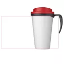 Cana de voiaj, 350 ml, 13,5x15,5xø9,5 cm, Brite-Americano, 20SEP0852, Polipropilena, Negru, Rosu
