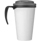 Cana de voiaj, 350 ml, 13,5x15,5xø9,5 cm, Brite-Americano, 20SEP0851, Polipropilena, Negru, Gri