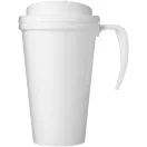 Cana de voiaj, 350 ml, 13,5x15,5xø9,5 cm, Brite-Americano, 20SEP0854, Polipropilena, Alb