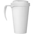 Cana de voiaj, 350 ml, 13,5x15,5xø9,5 cm, Brite-Americano, 20SEP0854, Polipropilena, Alb