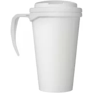   Cana de voiaj, 350 ml, 13,5x15,5xø9,5 cm, Brite-Americano, 20SEP0854, Polipropilena, Alb