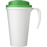   Cana de voiaj, 350 ml, 13,5x15,5xø9,5 cm, Brite-Americano, 20SEP0857, Polipropilena, Alb, Verde