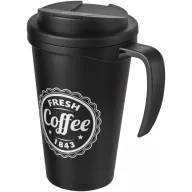   Cana de voiaj, 350 ml, 13,5x16,5xø5,5 cm, Americano, 20SEP0776, Polipropilena, Negru