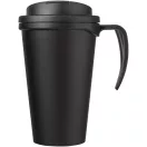 Cana de voiaj, 350 ml, 13,5x16,5xø5,5 cm, Americano, 20SEP0776, Polipropilena, Negru