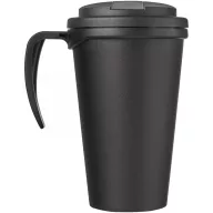   Cana de voiaj, 350 ml, 13,5x16,5xø5,5 cm, Americano, 20SEP0776, Polipropilena, Negru