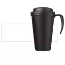 Cana de voiaj, 350 ml, 13,5x16,5xø5,5 cm, Americano, 20SEP0776, Polipropilena, Negru