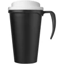 Cana de voiaj, 350 ml, 13,5x16,5xø5,5 cm, Americano, 20SEP0778, Polipropilena, Negru, Alb