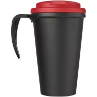   Cana de voiaj, 350 ml, 13,5x16,5xø5,5 cm, Americano, 20SEP0777, Polipropilena, Negru, Rosu