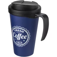   Cana de voiaj, 350 ml, 13,5x16,5xø5,5 cm, Americano, 20SEP0769, Polipropilena, Albastru, Negru