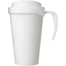Cana de voiaj, 350 ml, 13,5x16,5xø5,5 cm, Americano, 20SEP0779, Polipropilena, Alb