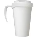 Cana de voiaj, 350 ml, 13,5x16,5xø5,5 cm, Americano, 20SEP0779, Polipropilena, Alb