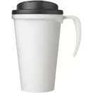Cana de voiaj, 350 ml, 13,5x16,5xø5,5 cm, Americano, 20SEP0783, Polipropilena, Alb, Negru