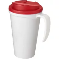   Cana de voiaj, 350 ml, 13,5x16,5xø5,5 cm, Americano, 20SEP0782, Polipropilena, Alb, Rosu
