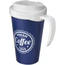 Cana de voiaj, 350 ml, 13,5x16,5xø5,5 cm, Americano, 20SEP0770, Polipropilena, Albastru, Alb