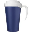Cana de voiaj, 350 ml, 13,5x16,5xø5,5 cm, Americano, 20SEP0770, Polipropilena, Albastru, Alb