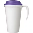 Cana de voiaj, 350 ml, 13,5x16,5xø5,5 cm, Americano, 20SEP0781, Polipropilena, Alb, Violet